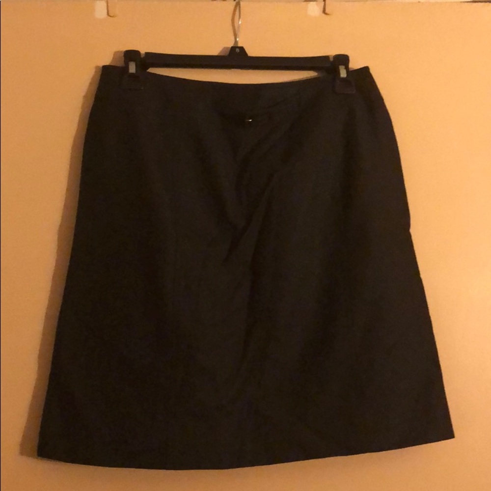 Wool lined Chanel skirt
